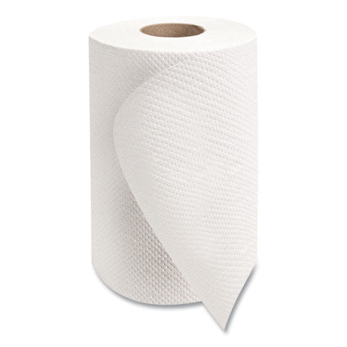 Morsoft Universal Roll Towels, 8" X 350 Ft, White, 12 Rolls/carton