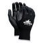Ultra Tech Tacartonile Dexterity Work Gloves, White/gray, Large, 12 Pairs