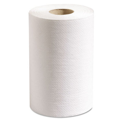 100% Recycled Hardwound Roll Paper Towels, 7.88 X 350 Ft, White, 12 Rolls/carton