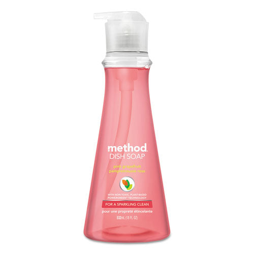 Dish Soap, Clementine, 18 Oz Pump Bottle, 6/carton