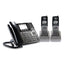 4 Line Phone System Bundle, 2 Additional Cordless Handsets