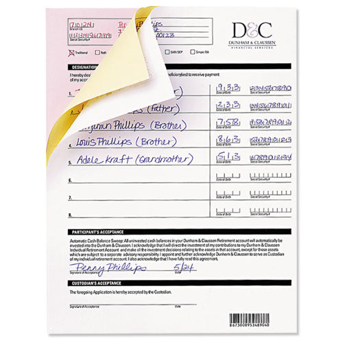 Fast Pack Digital Carbonless Paper, 1-part, 8.5 X 11, White, 500 Sheets/ream, 5 Reams/carton