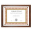 Award-a-plaque Document Holder, Acrylic/plastic, 10.5 X 13, Walnut