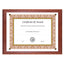 Award-a-plaque Document Holder, Acrylic/plastic, 10.5 X 13, Walnut