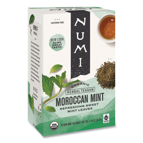 Organic Teas And Teasans, 1.27 Oz, Gunpowder Green, 18/box