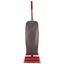 U2000rb-1 Upright Vacuum, 12" Cleaning Path, Red/gray