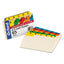 Manila Index Card Guides With Laminated Tabs, 1/5-cut Top Tab, A To Z, 3 X 5, Manila, 25/set
