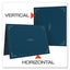 Certificate Holder, 11.25 X 8.75, Dark Blue, 5/pack
