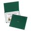 Certificate Holder, 11.25 X 8.75, Green, 5/pack