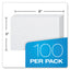 Unruled Index Cards, 5 X 8, White, 100/pack