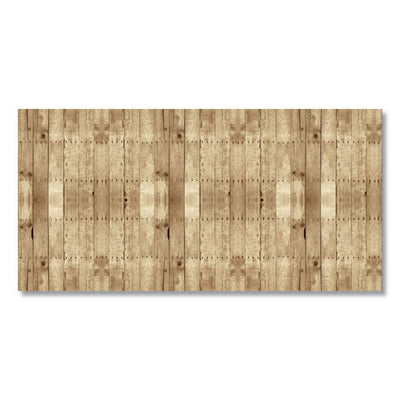 Bordette Designs, 48" X 50 Ft Roll, Weathered Wood, Brown/white