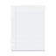 Composition Paper, 5-hole, 8 X 10.5, Wide/legal Rule, 500/pack