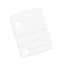 Composition Paper, 5-hole, 8 X 10.5, Wide/legal Rule, 500/pack