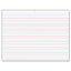 Multi-sensory Handwriting Tablet, 5/8" Long Rule, 8 X 10.5, 40/pad