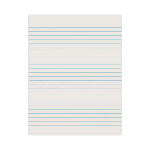Ruled Newsprint Paper, 3/8" Short Rule, 8.5 X 11, 500/pack