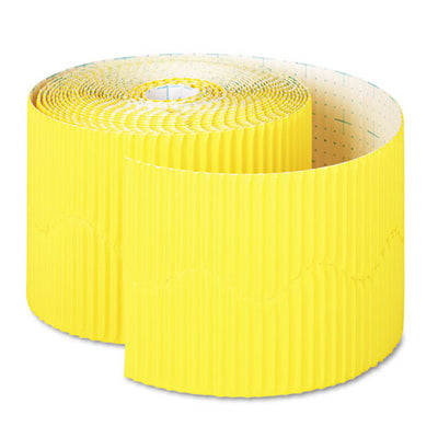 Bordette Decorative Border, 2.25" X 50 Ft Roll, Canary