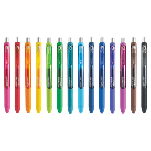 Inkjoy Gel Pen, Retractable, Medium 0.7 Mm, Assorted Ink And Barrel Colors, 14/pack