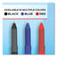 Write Bros. Grip Ballpoint Pen, Stick, Medium 1 Mm, Red Ink, Red Barrel, Dozen