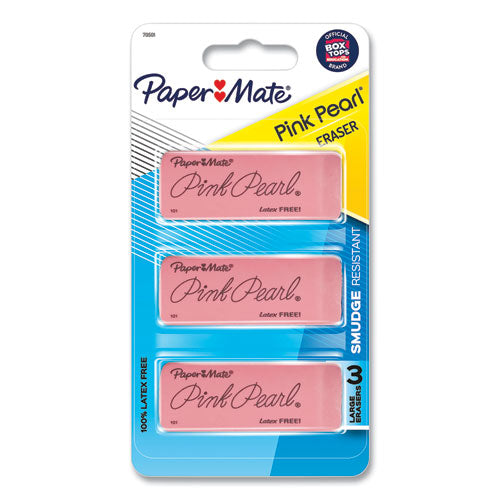 Pink Pearl Rectangular Eraser