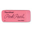 Pink Pearl Eraser, For Pencil Marks, Rectangular Block, Large, Pink, 3/pack