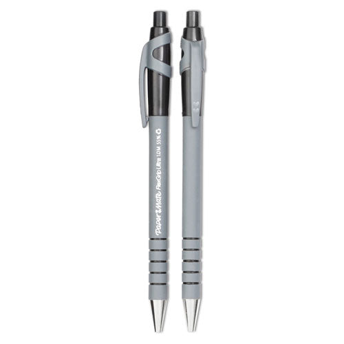 Flexgrip Ultra Ballpoint Pen, Retractable, Medium 1 Mm, Blue Ink, Blue Barrel, Dozen