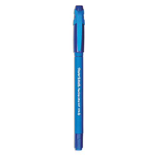 Flexgrip Ultra Ballpoint Pen, Stick, Medium 1 Mm, Black Ink, Gray Barrel, Dozen