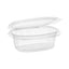 Earthchoice Recycled Pet Hinged Container, 16 Oz, 4.92 X 5.87 X 2.48, Clear, Plastic, 200/carton
