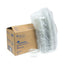 Earthchoice Recycled Pet Hinged Container, 16 Oz, 4.92 X 5.87 X 2.48, Clear, Plastic, 200/carton