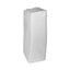 Supermarket Tray, #8s, 10 X 8 X 0.65, White, Foam, 500/carton