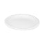 Placesetter Deluxe Laminated Foam Dinnerware, Plate, 10.25" Dia, White, 540/carton