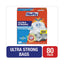 Ultra Strong Scented Tall White Kitchen Bags, 13 Gal, 0.9 Mil, 23.75" X 24.88", White, 80/box