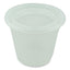 Newspring Delitainer Microwavable Container, 32 Oz, 5.5 X 5.5 X 4.9, Clear, Plastic, 200/carton