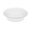 Newspring Versatainer Microwavable Containers,  24 Oz, 7 X 7 X 2.38, White/clear, Plastic, 150/carton