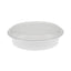 Newspring Versatainer Microwavable Containers, 48 Oz, 9 X 9 X 2.38, White/clear, Plastic, 150/carton