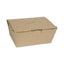 Earthchoice Tamper Evident Onebox Paper Box, 6.54 X 4.5 X 3.25, Kraft, 160/carton
