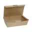 Earthchoice Tamper Evident Onebox Paper Box, 9.04 X 4.85 X 2.75, Kraft, 162/carton