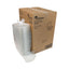 Earthchoice Recycled Pet Hinged Container, 24 Oz, 7.38 X 5.88 X 2.38, Clear, Plastic, 280/carton