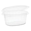 Earthchoice Recycled Pet Hinged Container, 32 Oz, 7.31 X 5.88 X 3.25, Clear, Plastic, 280/carton