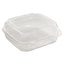 Clearview Smartlock Hinged Lid Container, 49 Oz, 8.2 X 8.34 X 2.91, Clear, Plastic, 200/carton