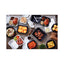 Earthchoice Smartlock Microwavable Mfpp Hinged Lid Container, 3-compartment, 8.31 X 8.35 X 3.1, White, Plastic, 200/carton