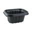 Earthchoice Entree2go Takeout Container, 12 Oz, 5.65 X 4.25 X 2.57, Black, Plastic, 600/carton