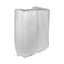 Smartlock Vented Foam Hinged Lid Container, 3-compartment, 9 X 9.25 X 3.25, White, 150/carton
