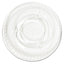 Plastic Portion Cup Lid, Fits 0.5 Oz To 1 Oz Cups, Clear, 100/sleeve, 25 Sleeves/carton