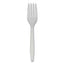 Meadoware Cutlery, Soup Spoon, Medium Heavy Weight, Black, 1,000/carton