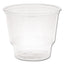 Earthchoice Recycled Clear Plastic Sundae Dish, 12 Oz, Clear, 50 Dishes/bag, 20 Bag/carton