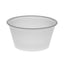 Plastic Portion Cup, 2 Oz, Translucent, 200/bag, 12 Bags/carton