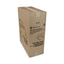 Vented Foam Hinged Lid Container, Dual Tab Lock, 3-compartment, 9.13 X 9 X 3.25, White, 150/carton