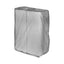 Vented Foam Hinged Lid Container, Dual Tab Lock Economy, 3-compartment, 9.13 X 9 X 3.25, White, 150/carton