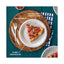 Placesetter Deluxe Laminated Foam Dinnerware, Plate, 8.88" Dia, White, 500/carton