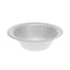 Placesetter Deluxe Laminated Foam Dinnerware, Bowl, 12 Oz, 6" Dia, White, 1,000/carton